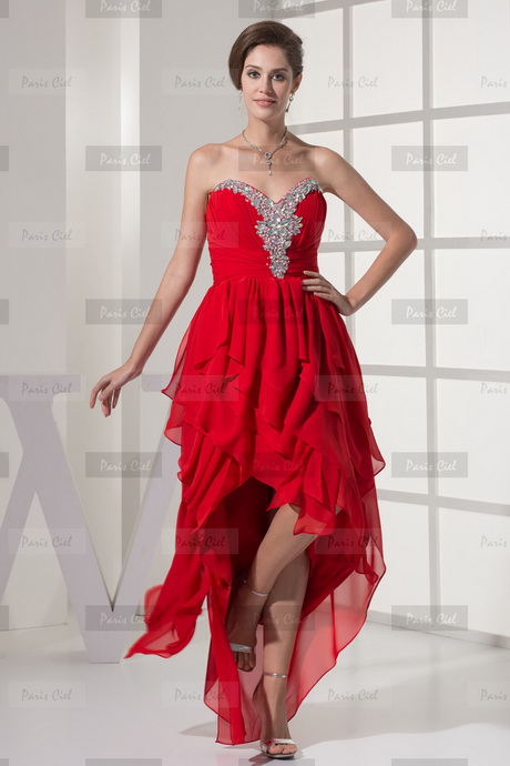 vestido-rojo-de-noche-16-7 Червена вечерна рокля