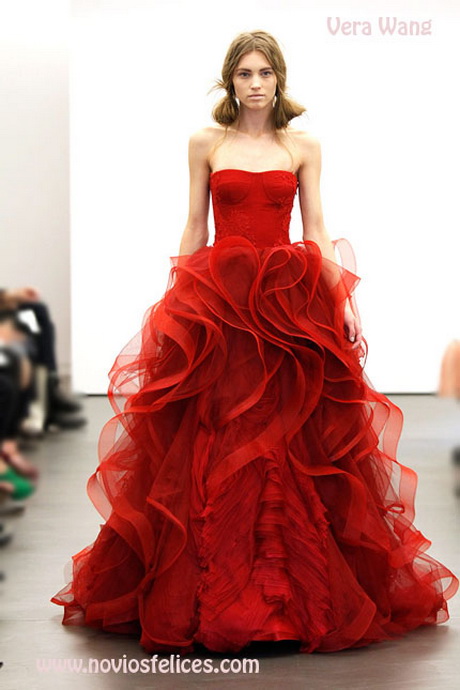 vestido-rojo-de-novia-10-16 Червена сватбена рокля