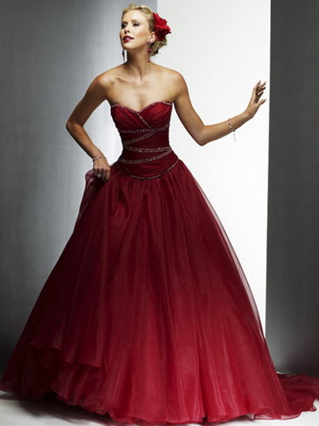 vestido-rojo-de-novia-10-3 Червена сватбена рокля