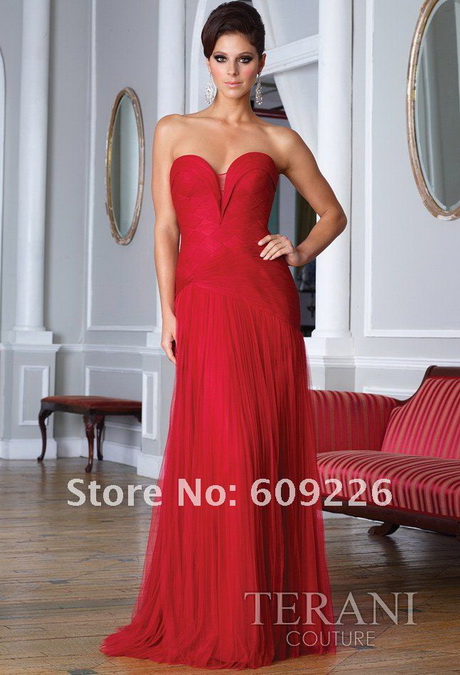 vestido-rojo-elegante-61-3 Елегантна червена рокля