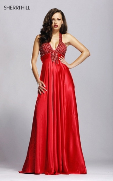 vestido-rojo-noche-38-16 Червена вечерна рокля
