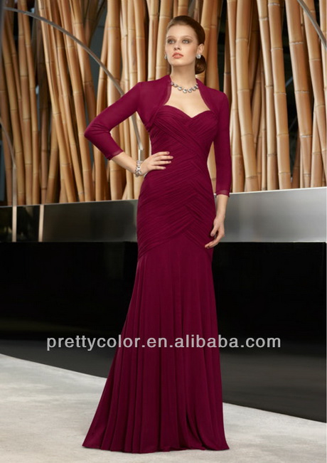 vestido-rojo-vino-78-3 Червено вино рокля