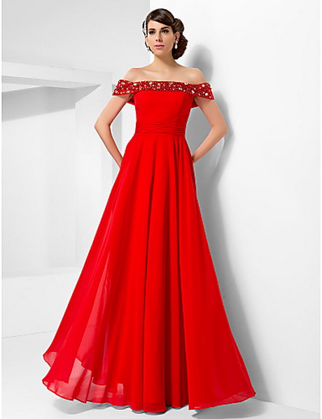 vestido-rojos-de-noche-18-12 Червена вечерна рокля