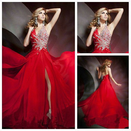 vestido-rojos-de-noche-18-15 Червена вечерна рокля