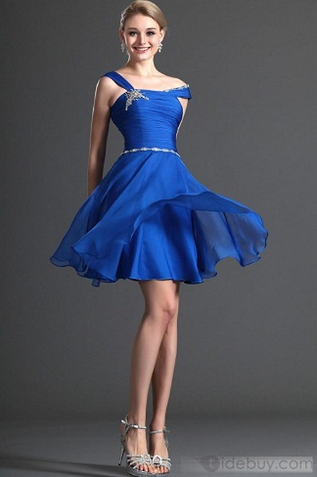 vestidos-azules-cortos-98-13 Къси сини рокли