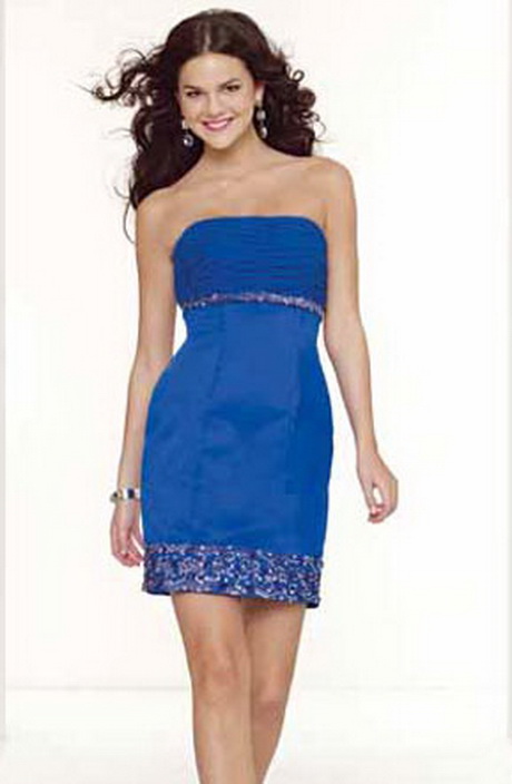 vestidos-azules-cortos-98-14 Къси сини рокли