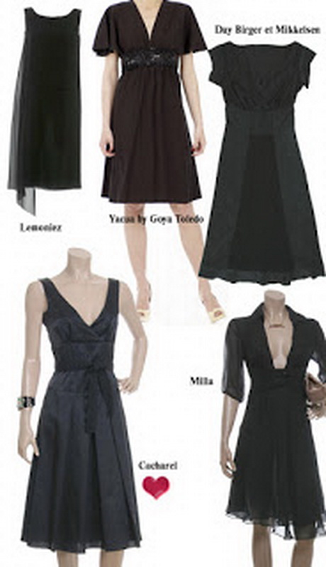 vestidos-casuales-negros-82-18 Черни ежедневни рокли
