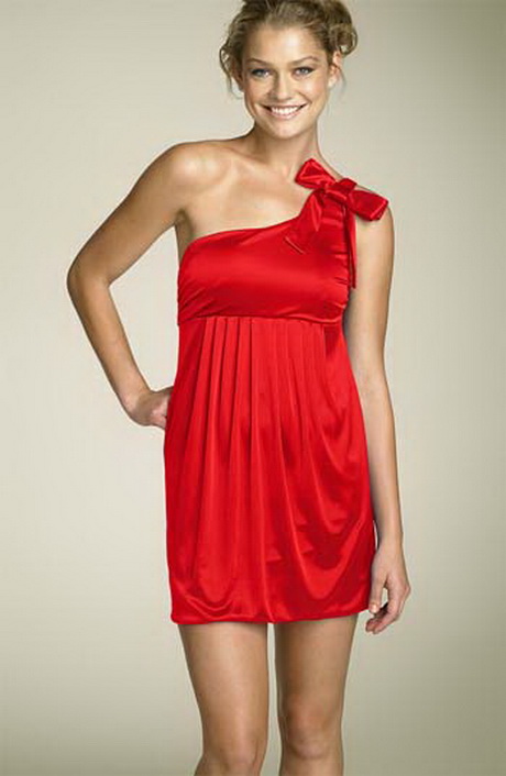 vestidos-casuales-rojos-99-11 Червени ежедневни рокли