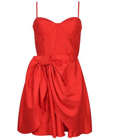 vestidos-casuales-rojos-99-17 Червени ежедневни рокли