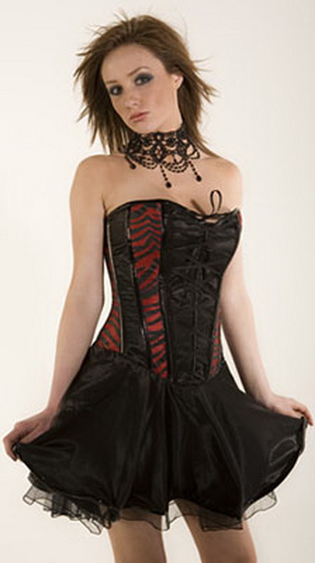 vestidos-con-corset-cortos-33-5 Къси корсет рокли