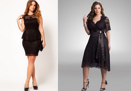 vestidos-con-encaje-para-gorditas-50-13 Дантелени рокли за дебели жени