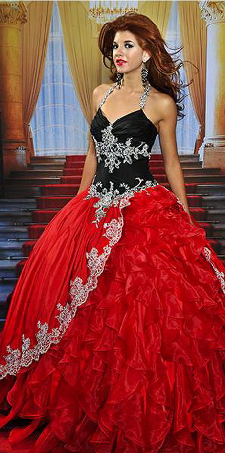 vestidos-de-15-aos-rojo-con-negro-56-5 15-годишни рокли червено с черно