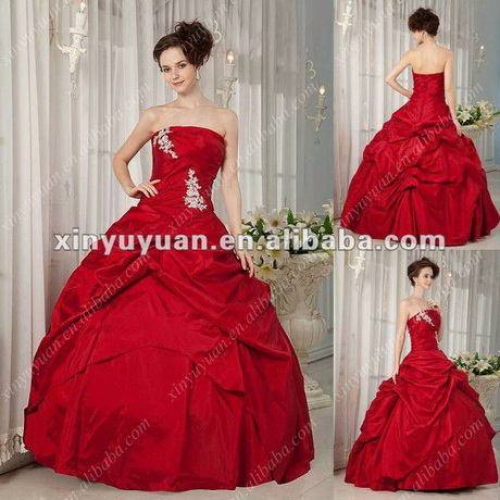 vestidos-de-15-color-rojo-98-5 Рокли 15 червени