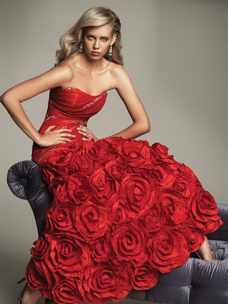 vestidos-de-15-de-color-rojo-14-8 Рокли 15 червен цвят