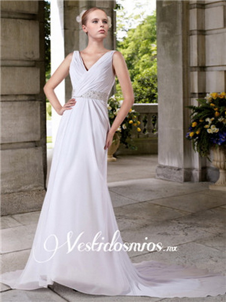 vestidos-de-boda-civil-sencillos-51-8 Обикновени граждански сватбени рокли