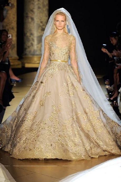 vestidos-de-bodas-de-oro-64-3 Златни сватбени рокли