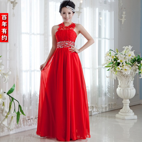 vestidos-de-dama-rojos-76-11 Червени рокли на булката