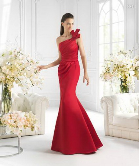 vestidos-de-damas-rojos-33 Червени женски рокли