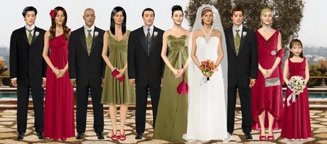 vestidos-de-madrina-boda-72 Кръстница сватба рокли