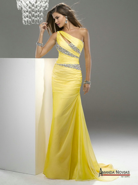 vestidos-de-noche-amarillos-67-4 Жълти вечерни рокли