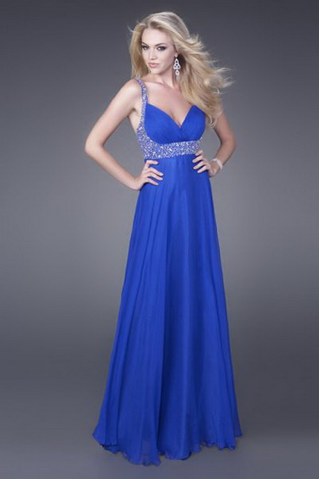 vestidos-de-noche-azul-50 Сини вечерни рокли