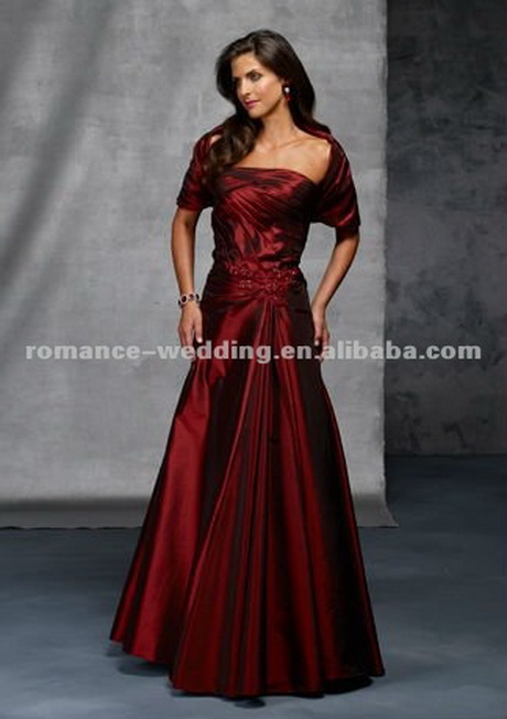 vestidos-de-noche-color-vino-72-19 Вечерни рокли вино цвят