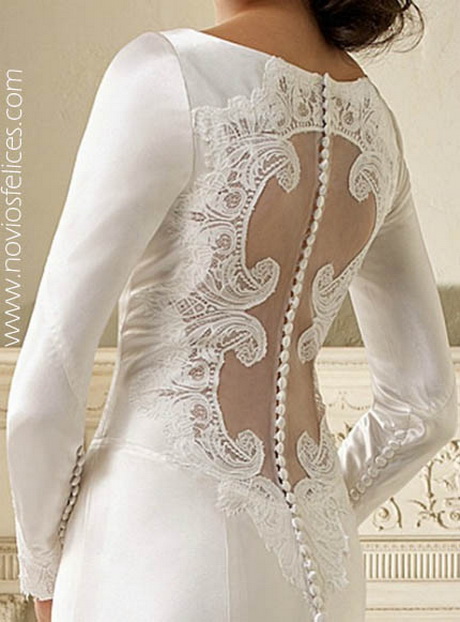 vestidos-de-novia-con-encaje-en-la-espalda-69-20 Сватбени рокли с дантела на гърба