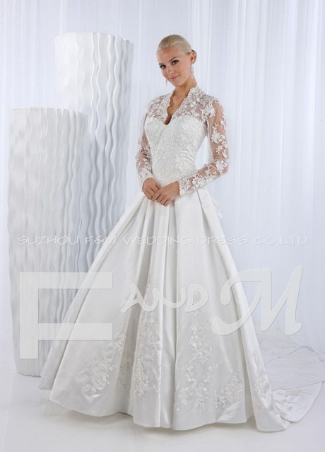 vestidos-de-novia-con-manga-larga-64-18 Сватбени рокли с дълъг ръкав