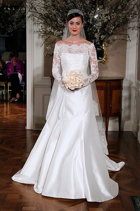 vestidos-de-novia-con-mangas-de-encaje-54-8 Сватбени рокли с дантелени ръкави