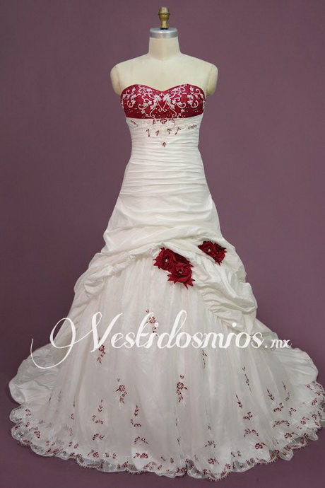 vestidos-de-novia-con-rojo-91-11 Сватбени рокли с червено