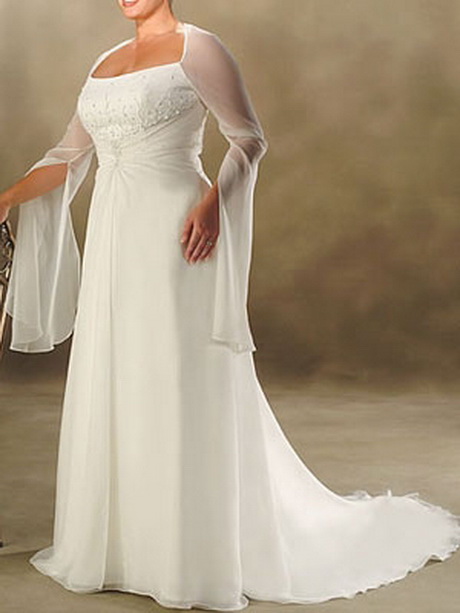 vestidos-de-novia-para-gorditas-con-manguitas-81-4 Сватбени рокли за дебели жени с ръкави