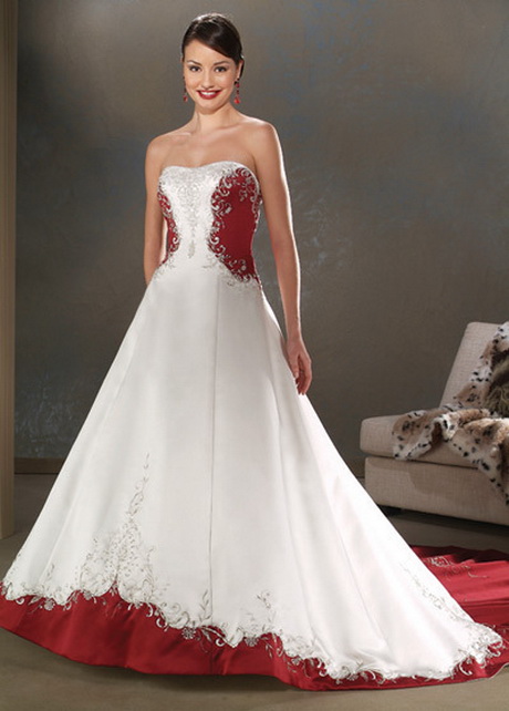 vestidos-de-novia-rojos-con-blanco-21-19 Червени сватбени рокли с Бяло