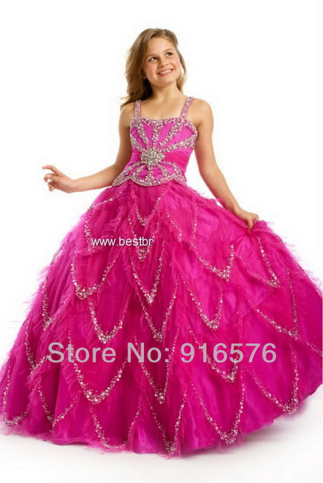 vestidos-de-princesa-nias-14-14 Принцеса рокли за момичета