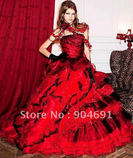 vestidos-de-quinceanera-rojos-37-4 Червени рокли quinceanera