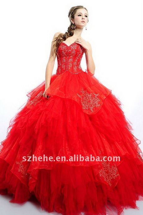 vestidos-de-quinceanera-rojos-37-6 Червени рокли quinceanera