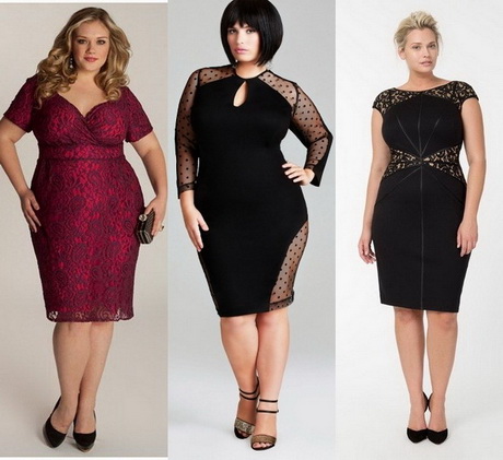 vestidos-elegantes-cortos-para-gorditas-15-12 Къси елегантни рокли за дебели жени