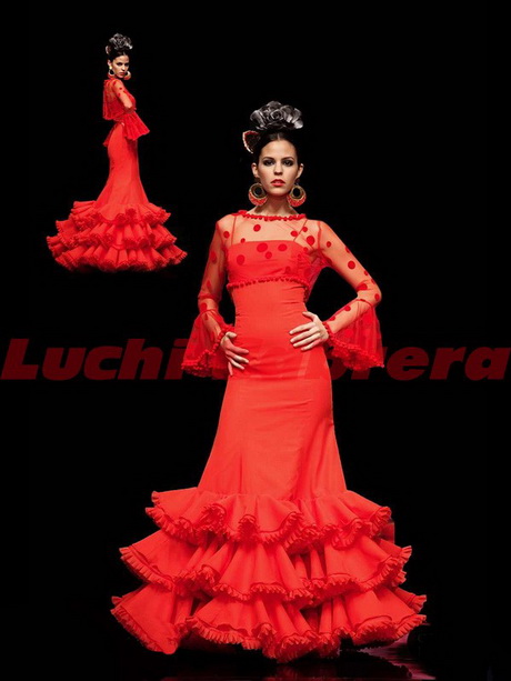 vestidos-flamenca-rojos-66-13 Червени фламинго рокли