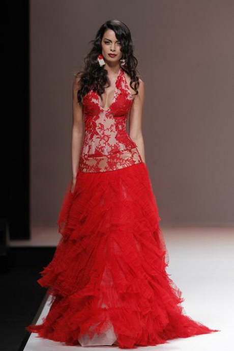 vestidos-flamenca-rojos-66-9 Червени фламинго рокли