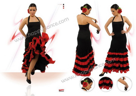 vestidos-flamenco-94-4 Фламинго рокли