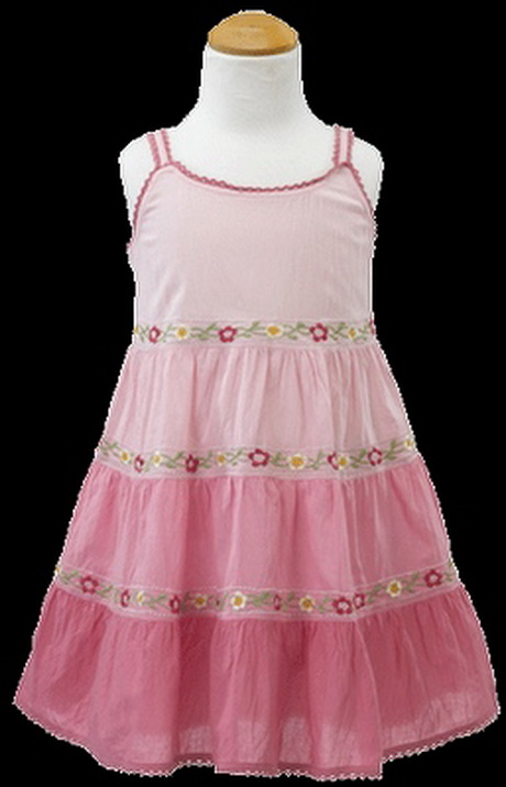vestidos-infantiles-casuales-13 Ежедневни бебешки рокли