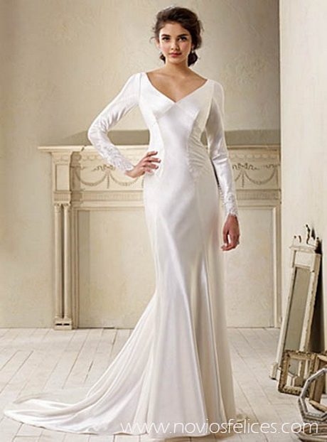 vestidos-novia-elegantes-sencillos-72-18 Прости елегантни сватбени рокли