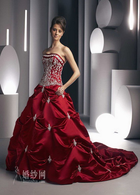 vestidos-novia-rojo-38-3 Червени сватбени рокли