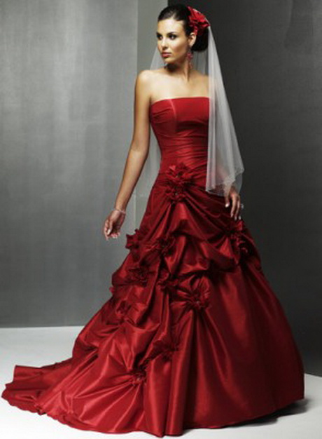 vestidos-novia-rojo-38 Червени сватбени рокли