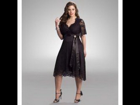 vestidos-para-gorditas-cortos-elegantes-36-18 Елегантни къси рокли за дебели жени
