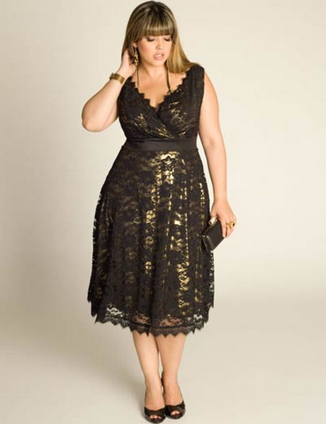 vestidos-para-gorditas-de-encaje-08-4 Дантелени рокли за дебели жени