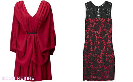 vestidos-rojos-combinados-96-18 Комбинирани червени рокли