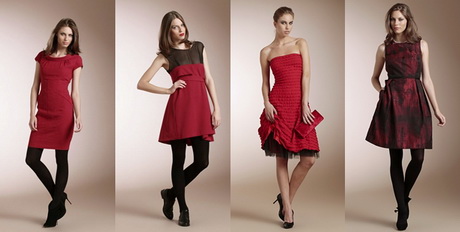 vestidos-rojos-combinados-96-3 Комбинирани червени рокли