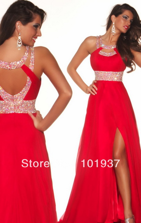 vestidos-rojos-de-graduacion-38-5 Червени абитуриентски рокли