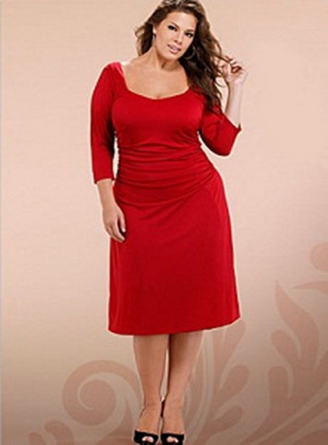 vestidos-rojos-de-noche-para-gorditas-85-5 Червени вечерни рокли за дебели жени