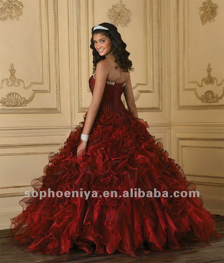 vestidos-rojos-de-xv-67-17 Червени рокли xv